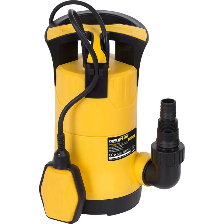 Varo Powerplus Tauchpumpe 250 W Wasserpumpe Klarwasser Brunnenpumpe 5500 l/h Tauchmotorpumpe