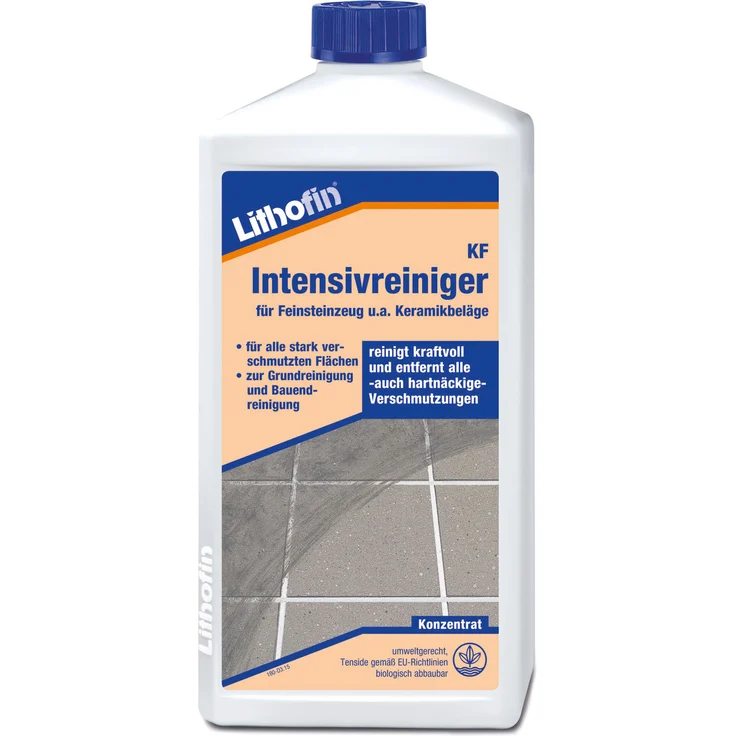 Lithofin KF Intensivreiniger Fliesenpflegemittel 1 Liter Flasche – Bild 1