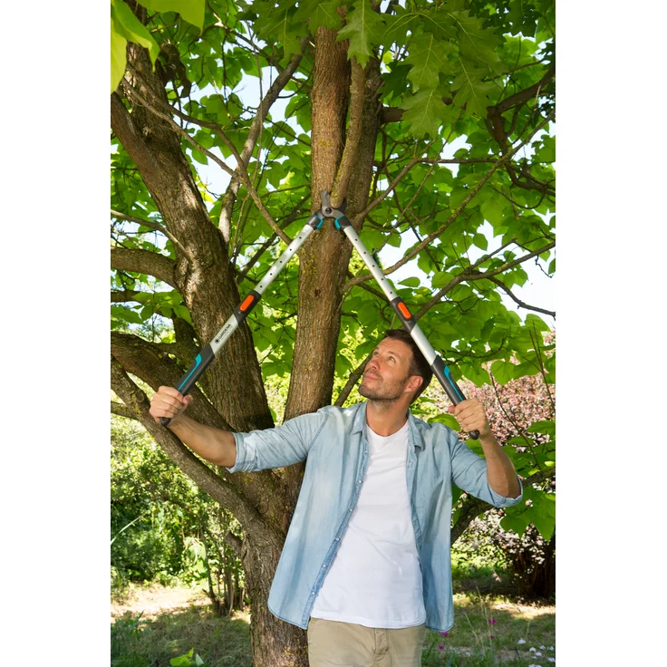 GARDENA Astschere TeleCut 650-900 B Teleskopierbare Bypass-Baumschere, ideal zum Schneiden von frischem Holz, ErgoTec Griffe 12009-20 – Bild 7