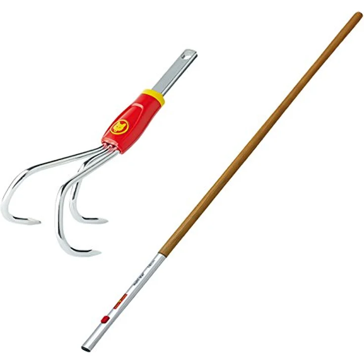 WOLF-Garten Set Grubber  Holz-Stiel 140 cm BA-M/ZM 140 (P785)