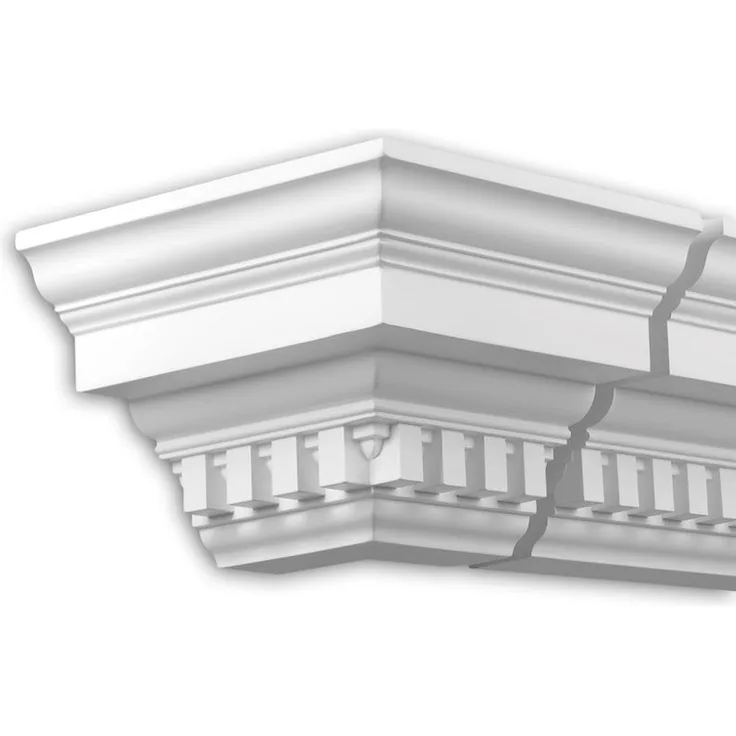 Außenwinkel 432212 Außenstuck Eckelement Fassadenelement Zeitloses Klassisches Design weiß