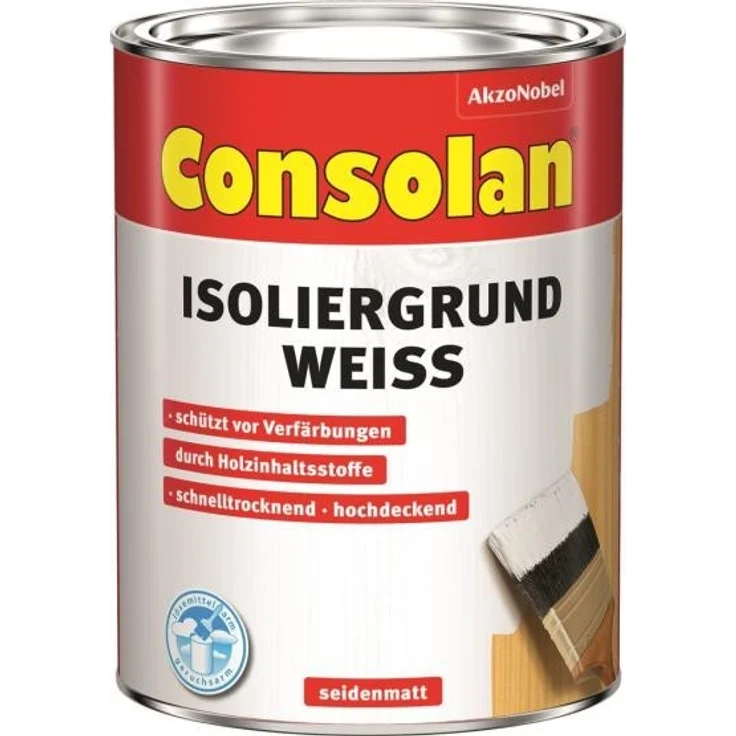 Consolan Isoliergrund Weiß 750 ml – Bild 1