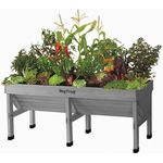 VegTrug Hochbeet VegTrug Medium L180cm Farbe grey wash Länge 180 cm