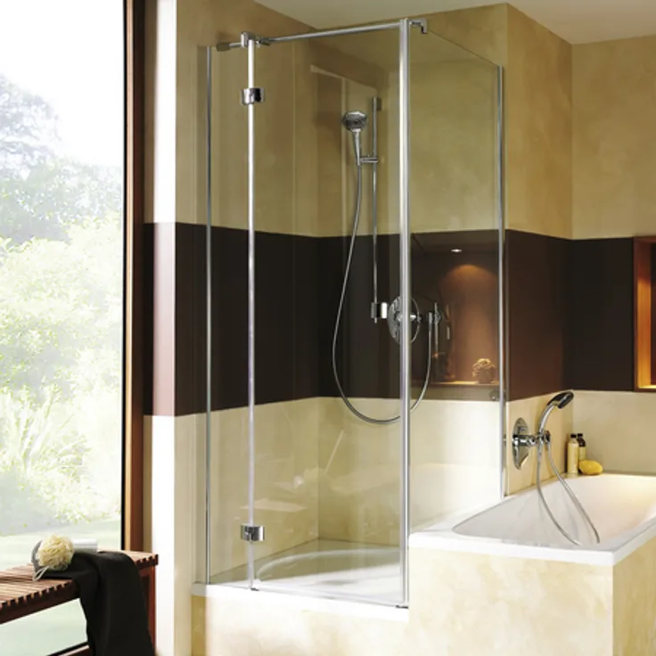 BREUER Badewannenseitenwand »Espira«, B x H: 75 x 170 cm, Sicherheitsglas
