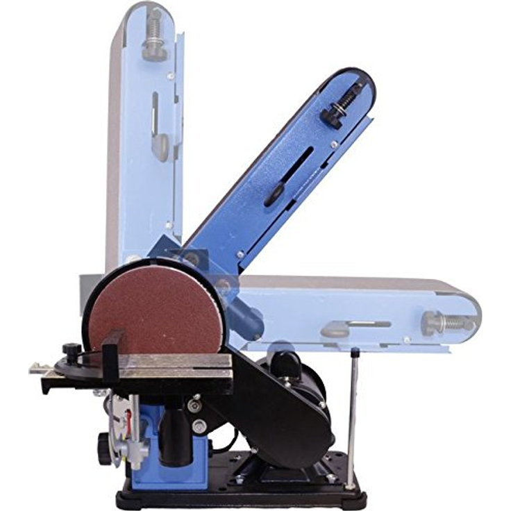 Güde 55135 BAND UND TELLERSCHLEIFER GBTS 400, Blau – Bild 4