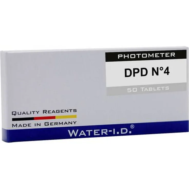 Water ID 50 Tabletten DPD N°4für PoolLAB Tabletten