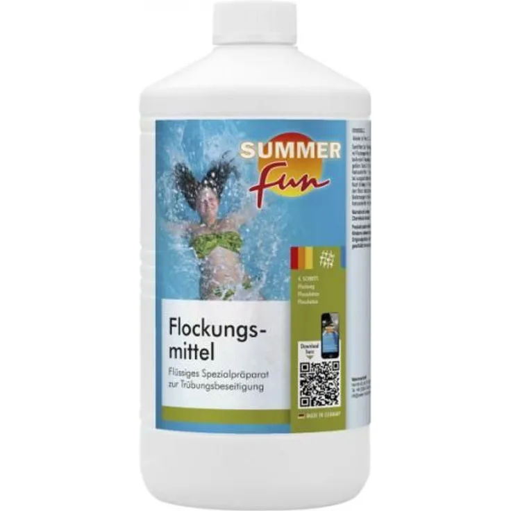 Waterman Summer fun Wasserpflegeprodukt Chlormethode Flockungsmittel 1 L