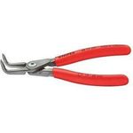 KNIPEX 48 21 J41 Präzisions-Sicherungsringzange für Innenringe in Bohrungen grau atramentiert mit rutschhemmendem Kunststoff überzogen 305 mm