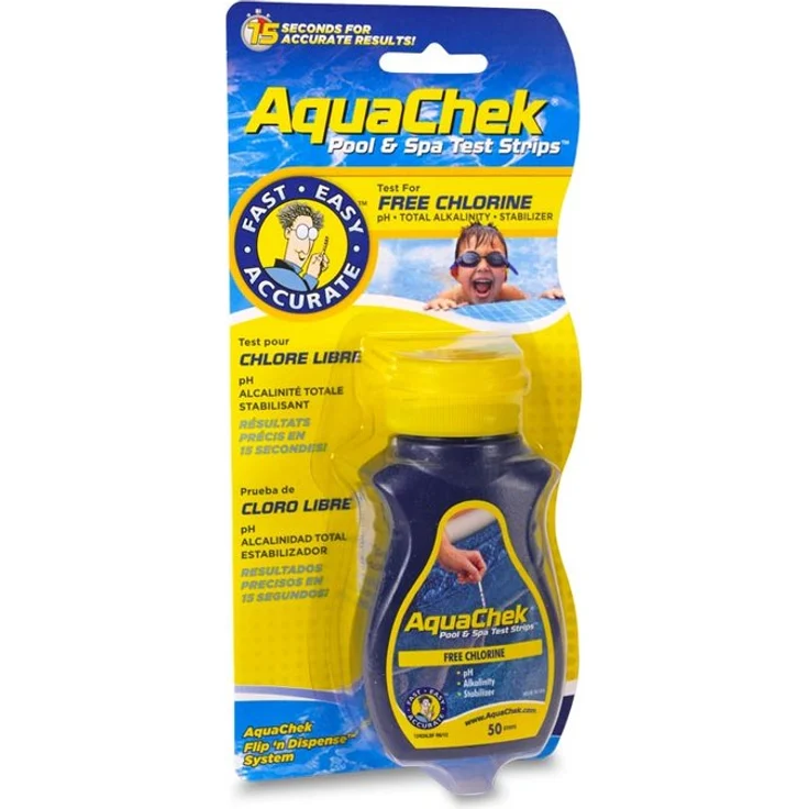 AquaChek Typ GELB 50 Teststreifen Chlor