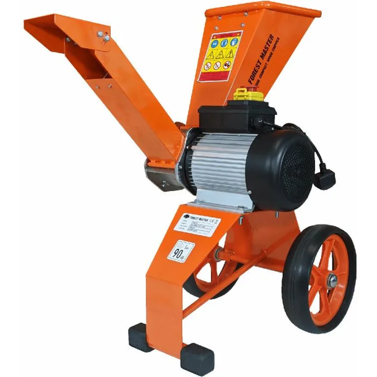 Forest Master Elektro Häcksler 2800 Watt 4 Ps Ast Laub Holz Garten-Häcksler Garten-Schredder E-Häcksler