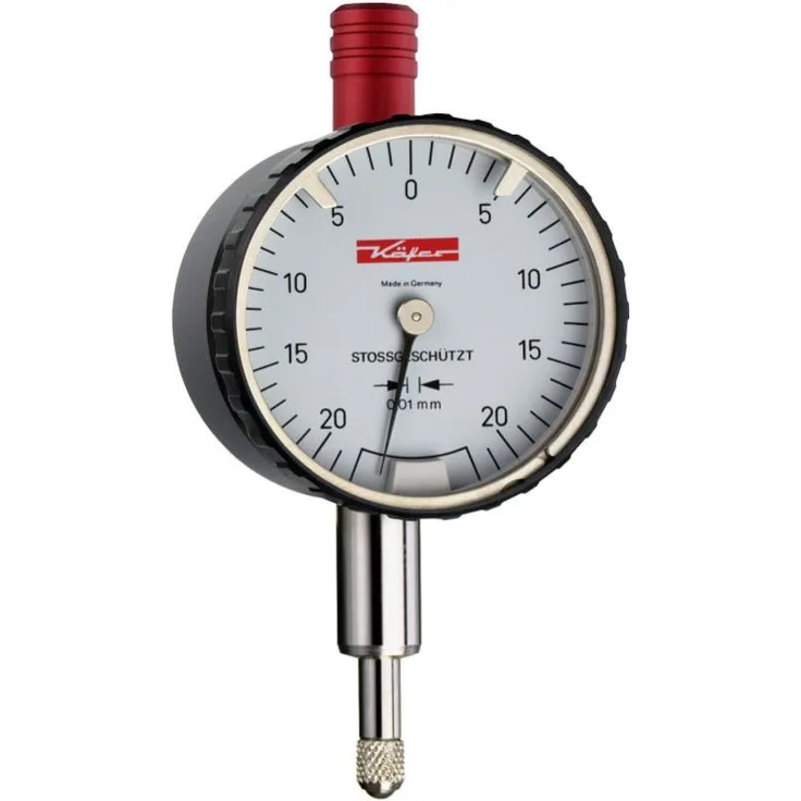 Käfer Kleinmessuhr 0,01mm - 0,4mm - 40mm - Stoßschutz - ISO 463 - DIN 878 10005 (10005)