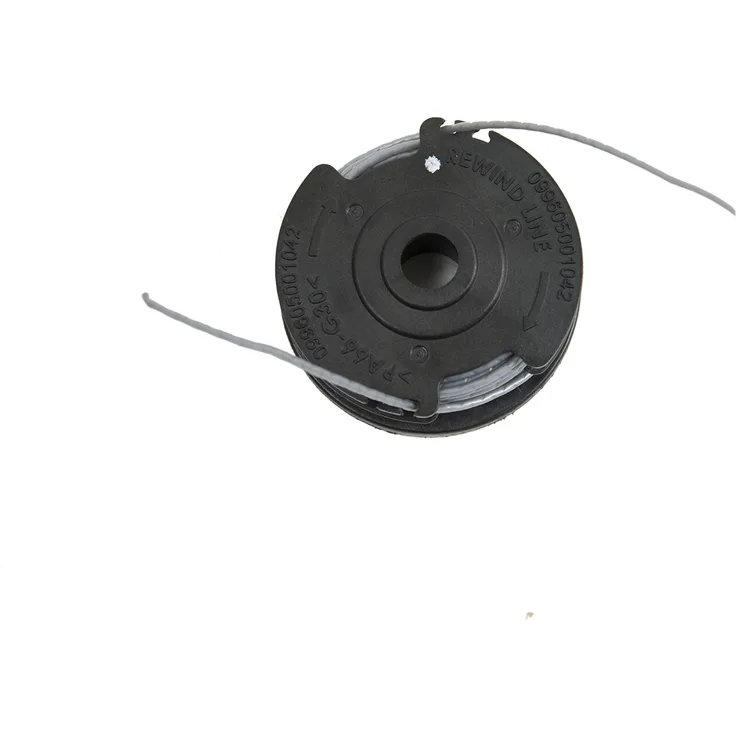 Greenworks Doppel-Fadenspule für Rasentrimmer (2,00mm Fadendurchmesser 6m Schnur pro Spule passend für Rasentrimmer der 40V Greenworks Serie 2 Stück im Lieferumfang enthalten)