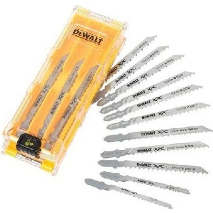 DeWalt XPC Holzstichsägeblätter-Set (HCS, 14-tlgs., mit DT2209 x3, DT2205 x3, DT2213 x3, DT2216 x2, DT2218, DT2217, DT2220) DT2298
