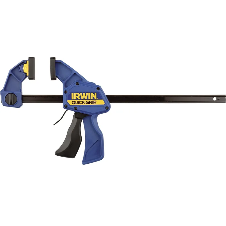 Irwin Quick-Change Einhand-Zwinge 300 mm 2 Stück, Haltekraft 135 kg, Spreizfunktion, T5122QL7