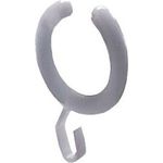 Emco 358713900 Duschvorhangringe System 2 10-er set, weiß