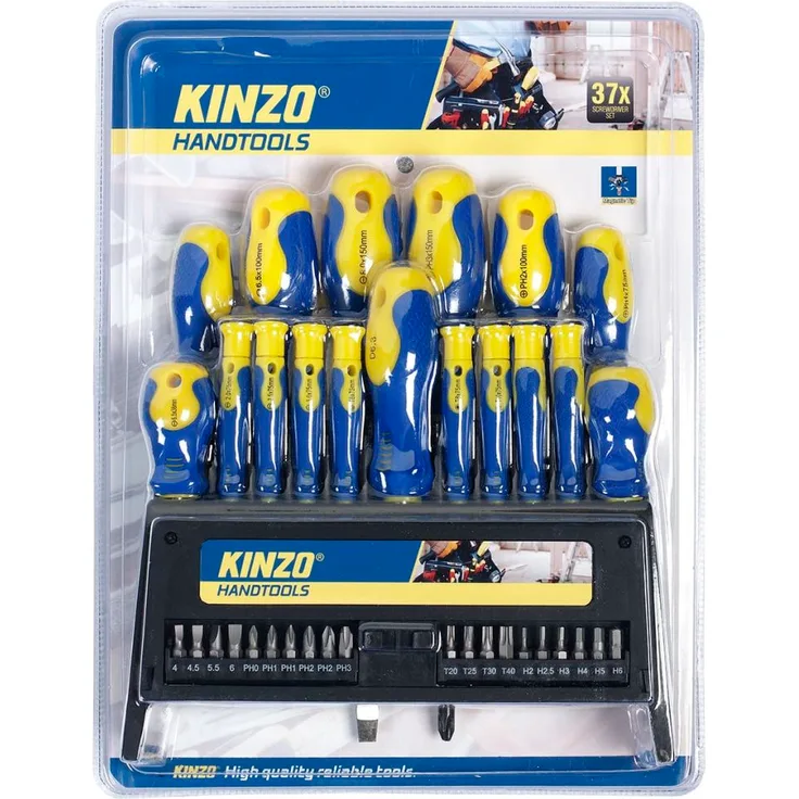 KINZO Schraubendreher Set 37-tlg.