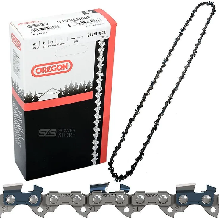 Sägekette Oregon 3-8'',1,3 mm, 62Tgl. 91VXL062E