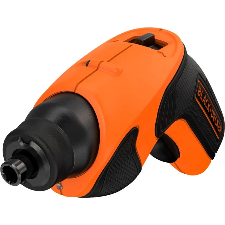 Black+Decker Li-Ion Kompakt-Akku-Schrauber (3,6V 1,5Ah, automatische Spindelarretierung, 5Nm Drehmoment, LED-Arbeitsleuchte, ergonomischer Softgriff, Rechts-Linkslauf) CS3651LC – Bild 1