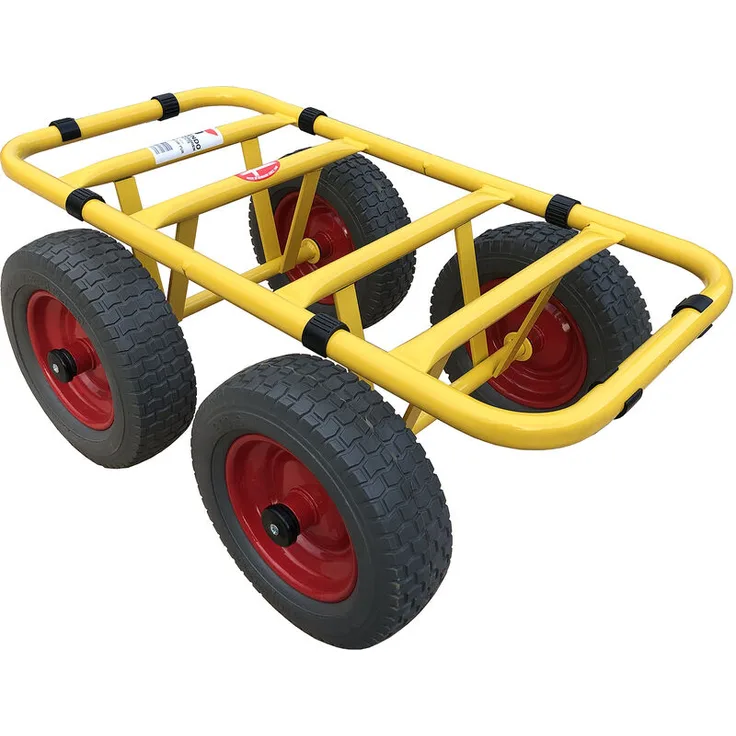 Transportwagen Dolly 4 Rad 300 Kg Pannensicher TD 300-4W PU