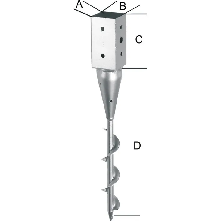 FORMAT Einschraubbodenhülse tzn 71x650 mm