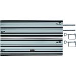 Original Einhell Führungsschiene Alu (passend für alle Einhell Akku-Handkreissägen und Einhell Expert-Handkreissägen, 2 x 1000 mm, für Schnitte von 45° bis 90°)