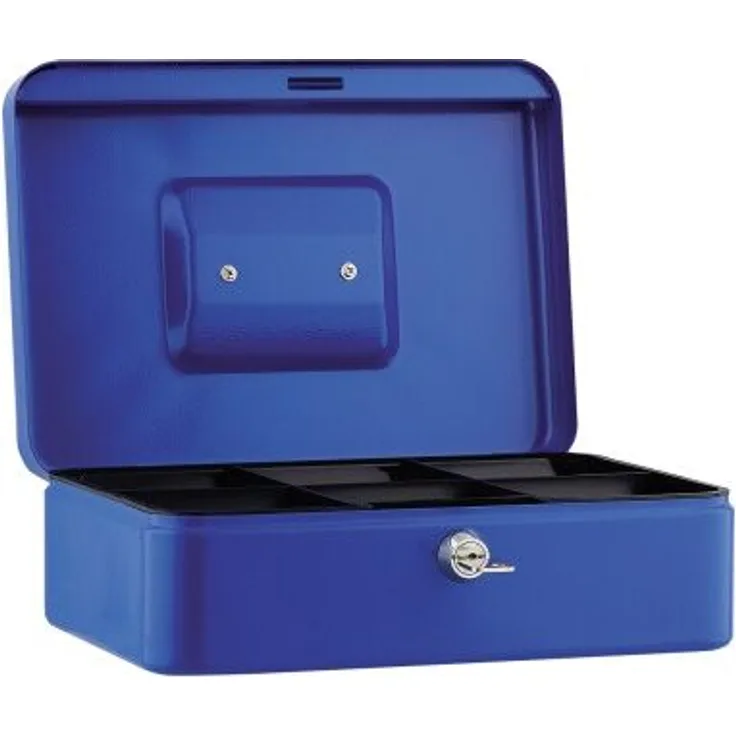 SOENNECKEN Geldkassette blau 25x9x18cm
