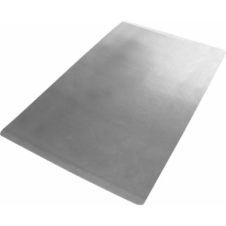 Anti-Ermüdungsmatte Softer-Work-Mat Gerippt Grau Zuschnitt 60 cm, Länge: 500 cm
