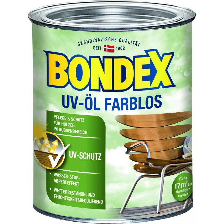 Bondex UV-Öl Universal 750 ml, farblos – Bild 1