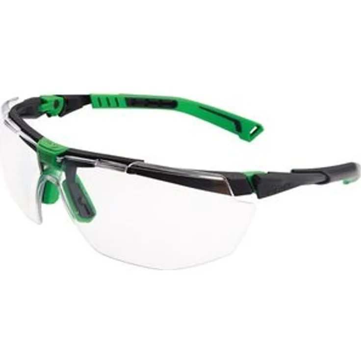 UNIVET Schutzbrille 5X1030000 EN 166,EN 170 FT KN Bügel dunkelgrau/grün,Scheibe klar''