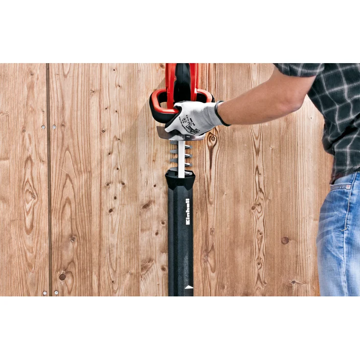 Einhell Akku-Heckenschere GE-CH 1855-1 Li-Solo Power X-Change (Li-Ion, 18 V, 55 cm Schnittlänge, 18 mm Zahnabstand, ergonomischer Griff, ohne Akku und Ladegerät) – Bild 8