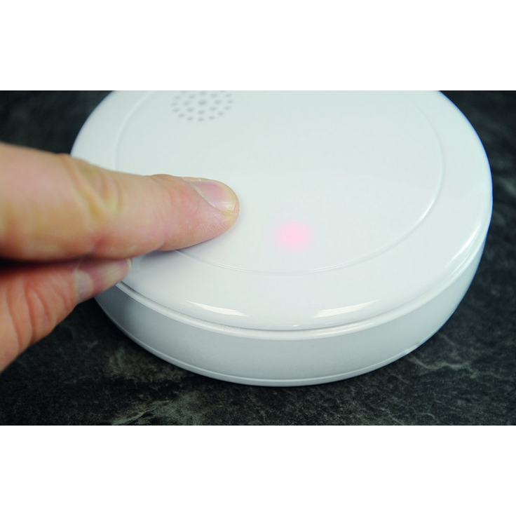 Smartwares Rauchmelder mit Lithium Batterie, weiß, RM218 – Bild 5