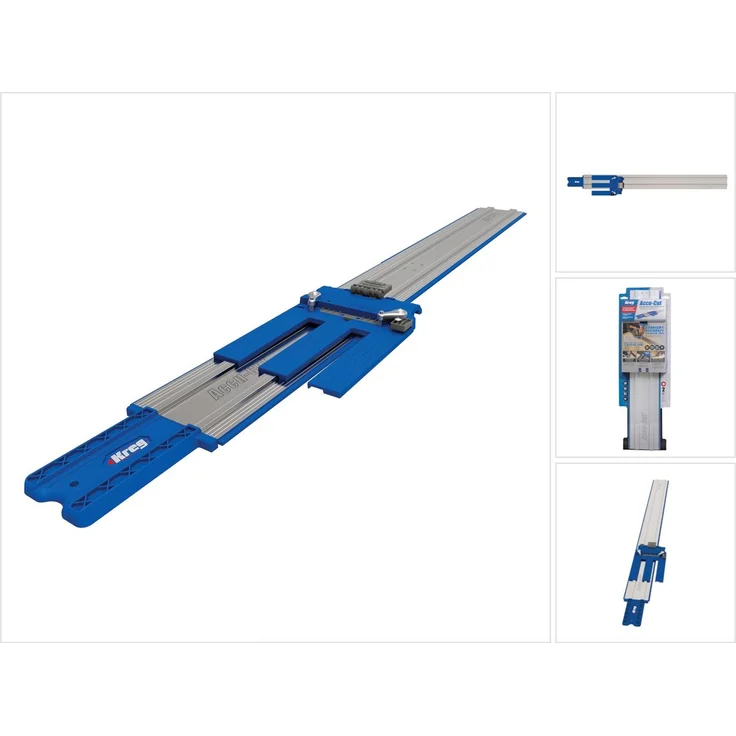 KREG Führungsschiene Akku-Cut für Handkreissägen ( KMA2700 ) mit Anschlag, Skala und Präzisionsschieber - Preisvergleich – Bild 1