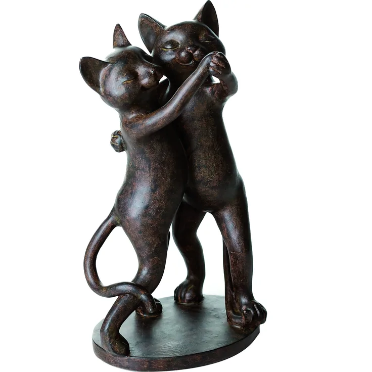Casablanca Figur Dancing Cats braun Katze tanzen Paar Liebe