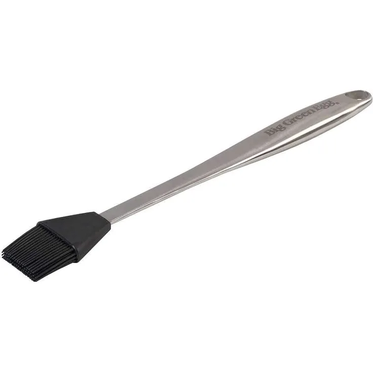 Big Green Egg Grillpinsel, Edelstahl, Silikon, 40 cm, hitzebeständig