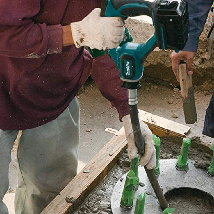 Makita Akku-Beton-Vedrichter (18 V, ohne Akku, ohne Ladegerät) DVR450Z – Bild 3