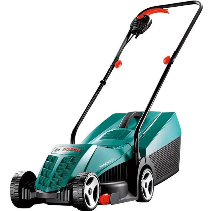 Bosch Rotak 32 - 0 600 885 B00, 32 cm Schnittbreite, Elektro-Rasenmäher, 1200 Watt Leistung, 31 l Fangkorbvolumen