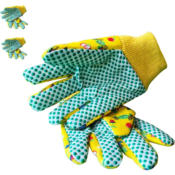 Kinder Gartenhandschuhe PROMEDIX 3 6 Jahre alte Kinder Gartenhandschuhe, 2 Paar, 3-6 Jahre alt
