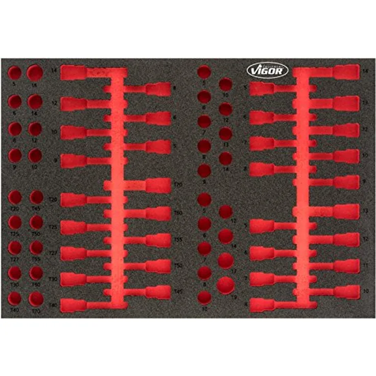 Vigor Weichschaum-Einlage, leer V4726