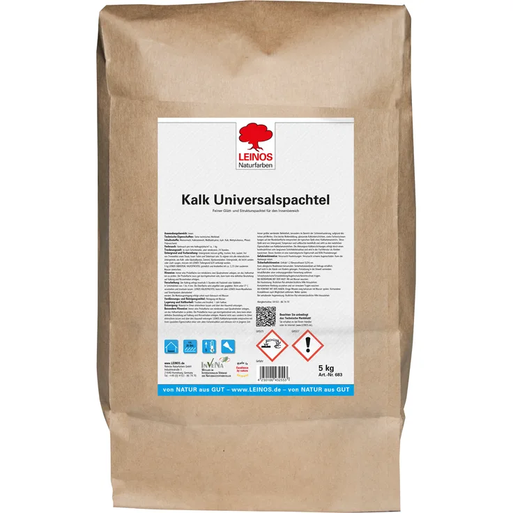 Leinos 683 Kalk Universalspachtel 5,00 kg