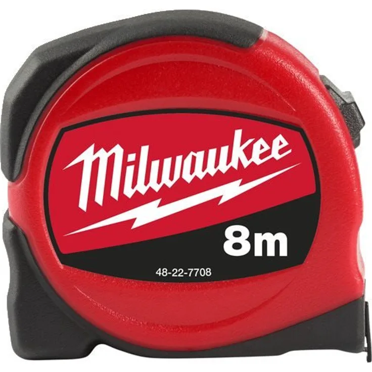 Milwaukee 0 Maßband, dünn, 8 m - 25 mm
