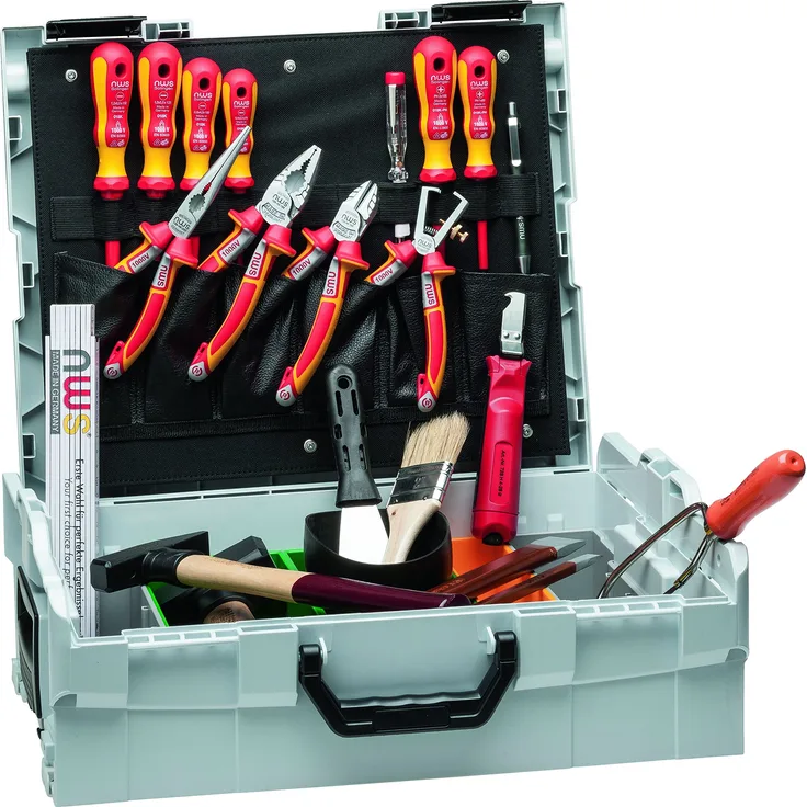NWS 327-23 Elektriker-Werkzeugkoffer Sortimo L-BOXX, 23-tlg