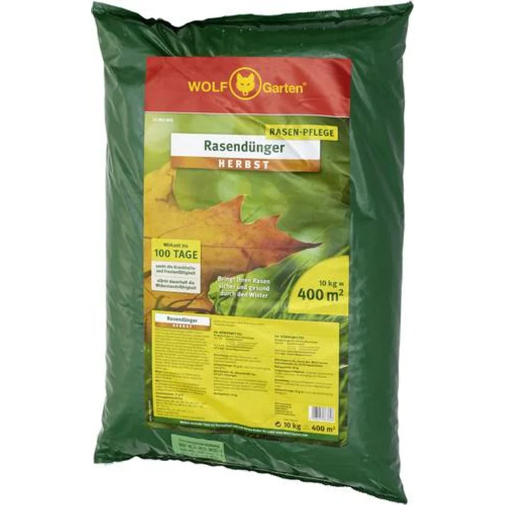 WOLF-Garten 3835040 Rasendünger Herbst LK-MU400 10 kg – Bild 1