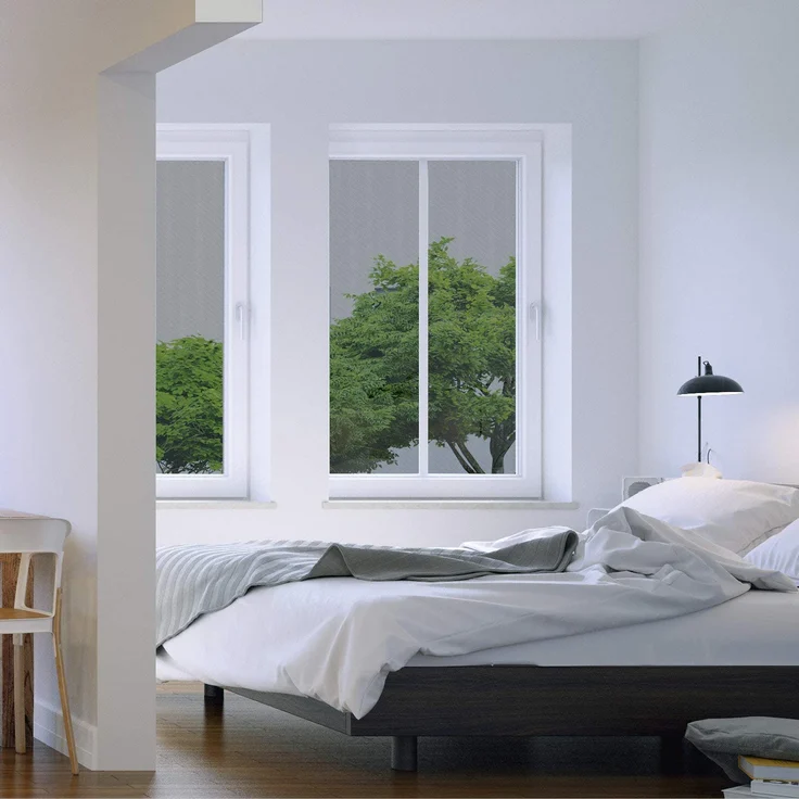 Hoberg Fenster-Fliegengitter mit innovativer Magnetbefestigung, bis zu 150 x 130 cm individuell zuschneidbar, kein Bohren oder Schrauben, 16 Magnet-Clips – Bild 6