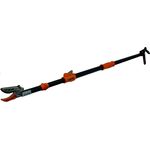 Garten Primus Rosenschere, 10 mm RosenKavalier teleskopierbar, schwarz-orange, 137,5 x 9 x 3,1 cm, 01410 Links- und Rechtshänder mittelgroß