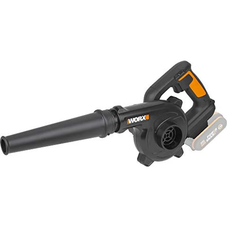 WORX WX094.9 Akku Werkstatt-Gebläse 20V Max Laubbläser ohne Akku & Ladegerät