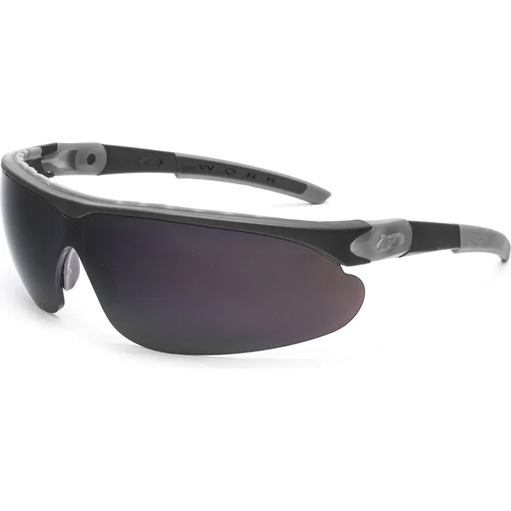 Pegaso Aventur Schutzbrille mit Filter Autogenschweißen, Schwarz und Grau, L