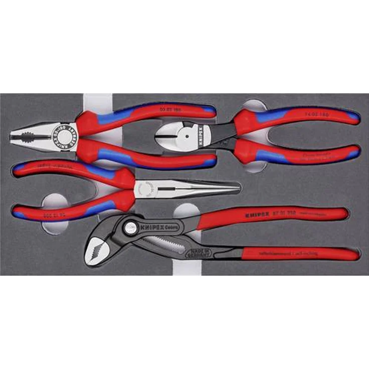 KNIPEX 00 20 01 V15 Zangen-Set in Schaumstoffeinlage 333 mm – Bild 3