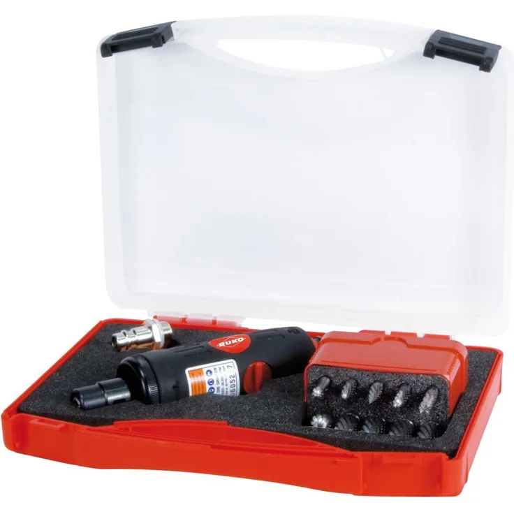 Ruko Druckluftmaschinen/Frässtifte Sätze,Set 12 pcs. 11 (116100)
