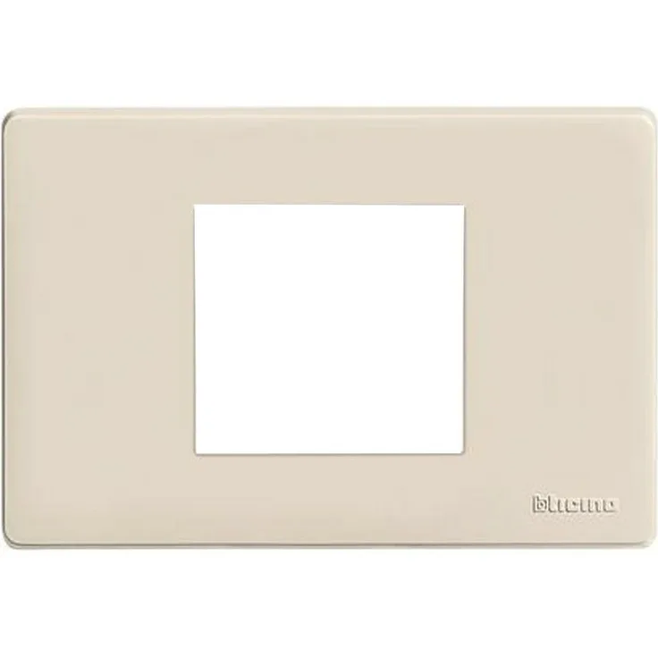 Plaque harz Magic 2-Sitzer mittig 503-23A-R - Bticino