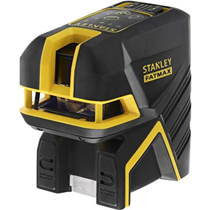 STANLEY FMHT77597-1 Nivel Laser de Cruz + 2 Puntos Verde. 20 (50 metros Con Detector) ±3mm-m, mehrfarbig
